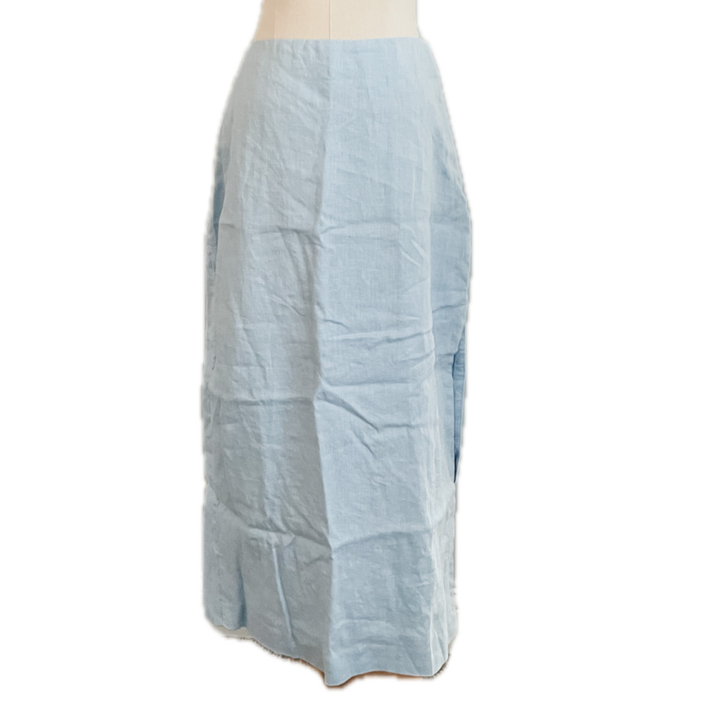 Abercrombie & Fitch Linen Collection long pencil skirt size medium M